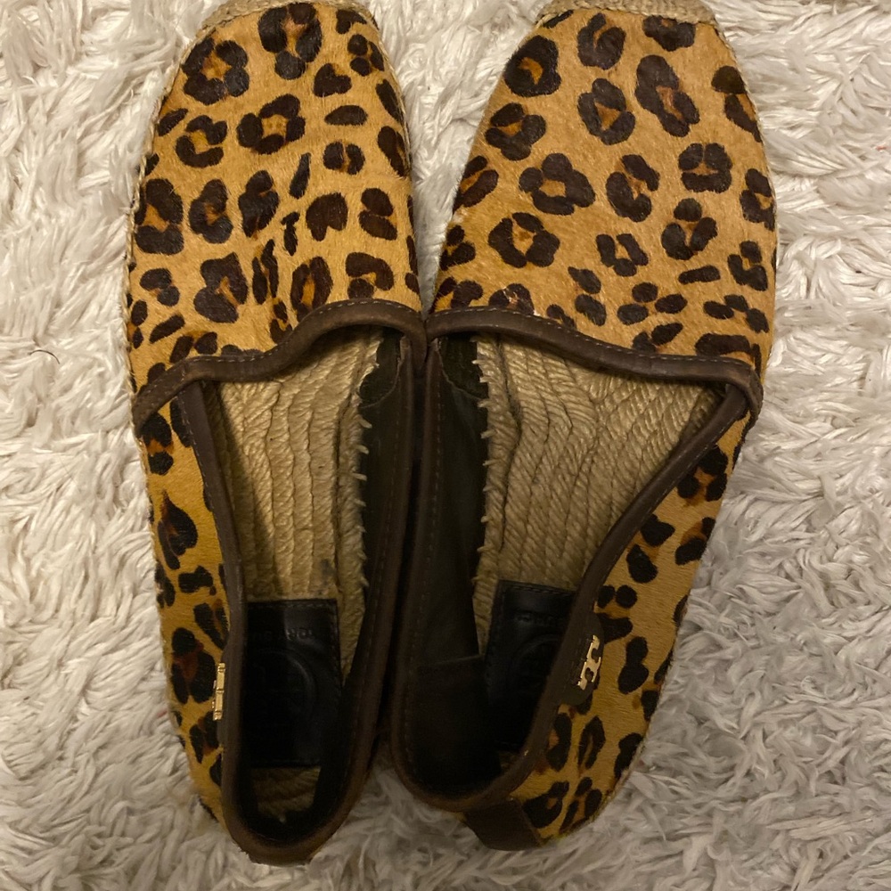 Tory Burch Leopard Print Women's Espadrilles